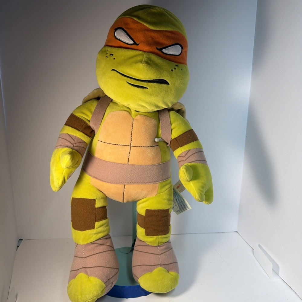 Teenage Mutant Ninja Turtles Michelangelo Nickelodeon Build A Bear 18" Plush